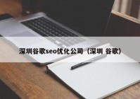 深圳谷歌seo优化公司（深圳 谷歌）